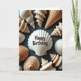 Festive Shell Birthday Card
