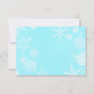 Festive Snowflake Card Envelope