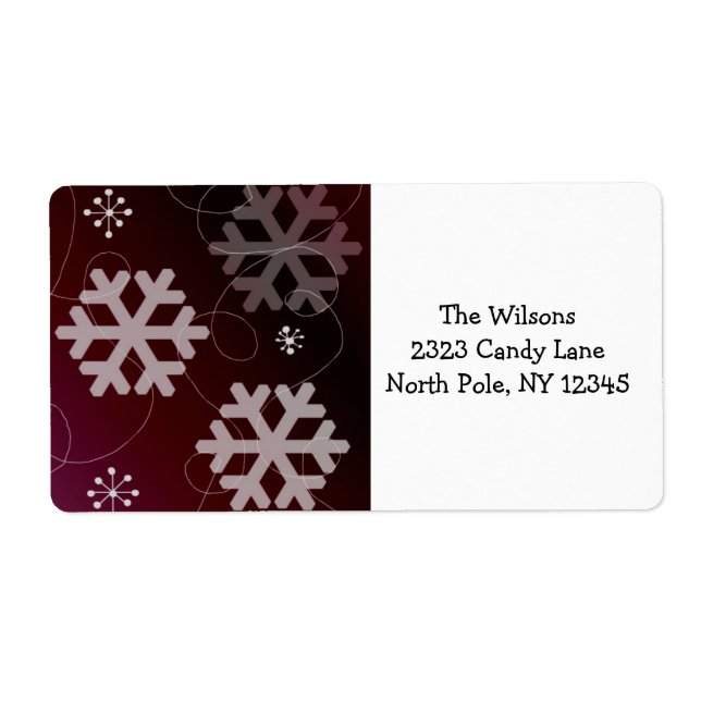 Festive Snowflakes (Front)