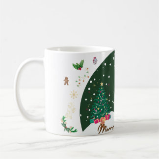 "Festive Snowman Christmas Mug – Cozy Winter Desig