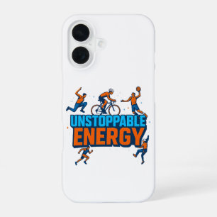 Festive Sports Motivation – Phone Wallpaper iPhone 16 Case