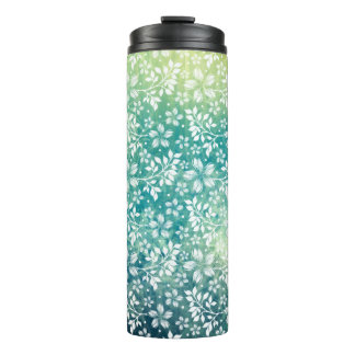Festive Spring Floral Thermal Tumbler