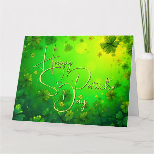 Festive St. Patrick’s Day Greetings Card