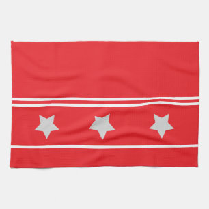 Festive Star Kitchen Towel