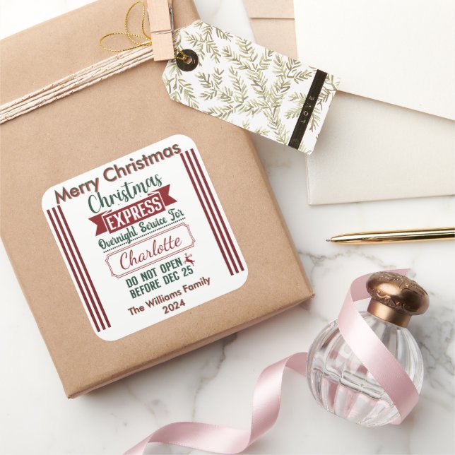 Festive Stickers for a Colorful Christmas (Cadeaux)