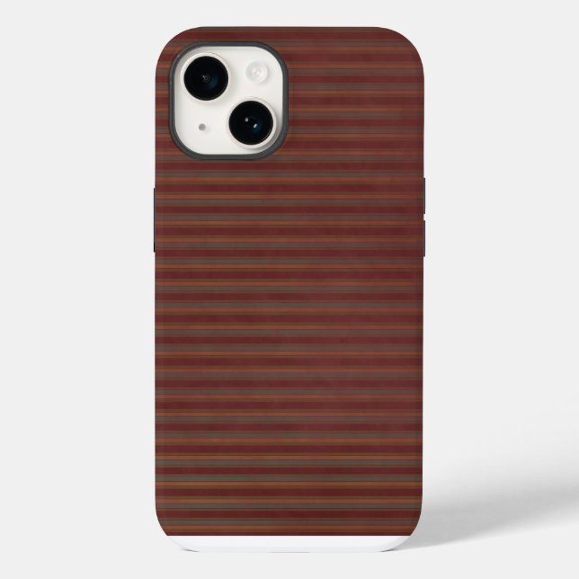 Festive Stripes Phone Case (Back)