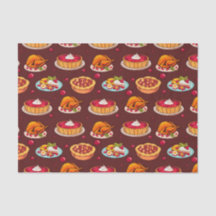 Festive Thanksgiving Feast Pattern