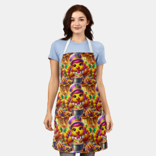 Festive Thanksgiving (Holiday) Apron