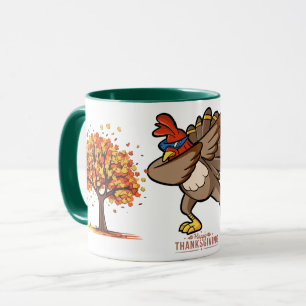 Festive Thanksgiving Turkey Holiday Ceramic Design Mug