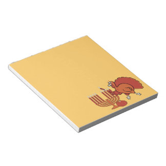 Festive 'Thanksgivukkah' Notepad