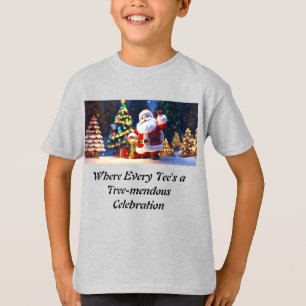 Festive Threads: Wrap Yourself in Christmas Cheer  T-Shirt