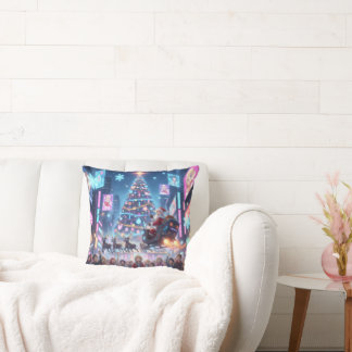 Festive Throw Pillow