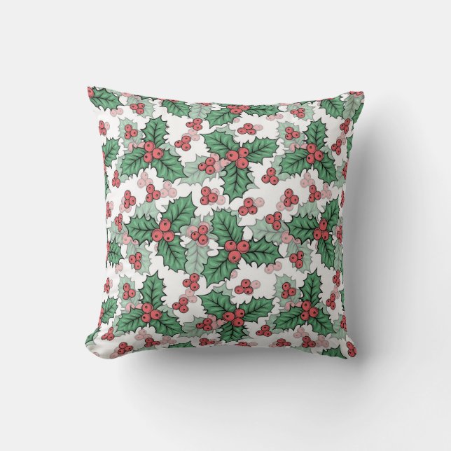 Festive Throw Pillow (Front)