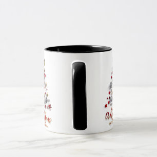 “Festive Tree in Snow” Mug