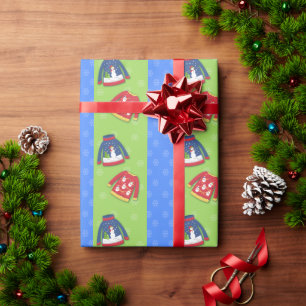 Festive Ugly Sweater Holiday Wrapping Paper