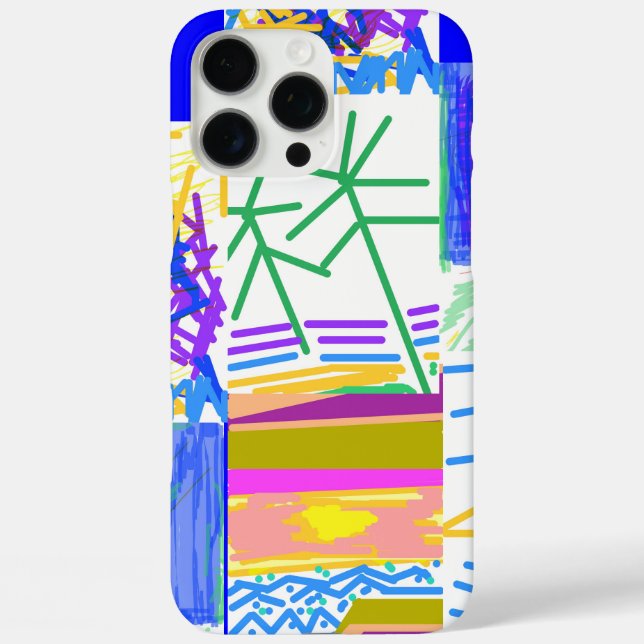 Festive Vacation Abstract  Case-Mate iPhone Case (Back)