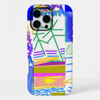 Festive Vacation Abstract  iPhone 16 Pro Max Case