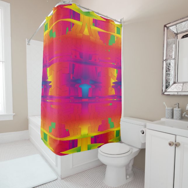 Festive Vibrant Colour Indian Pattern  (In Situ)