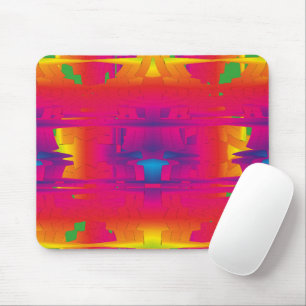 Festive Vibrant Colour Indian Pattern Mouse Pad