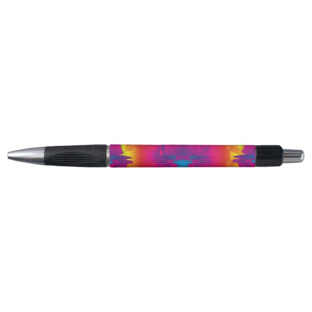 Festive Vibrant Colour Indian Pattern  Pen (Front)