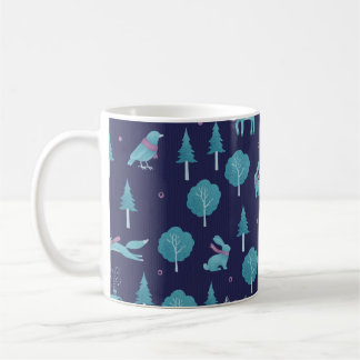 Festive Winter Animals Coffee Mug