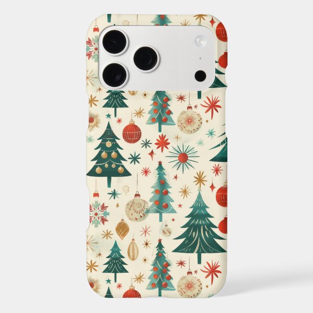 Festive Winter Holidays Pattern (Back)