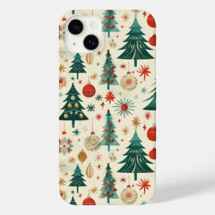 Festive Winter Holidays Pattern Case-Mate iPhone 14 Plus Case