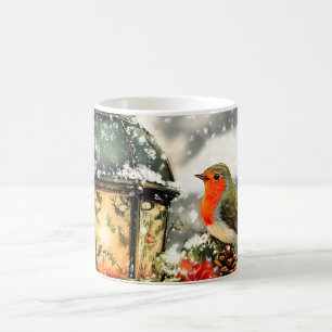 Festive Winter Wonderland Scene Coffee Mug