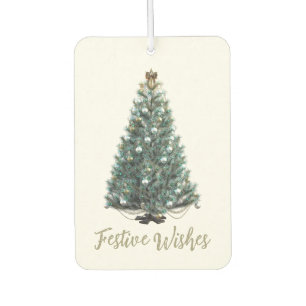 Festive Wishes. Christmas tree design Air Freshener