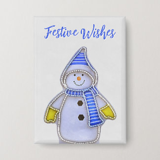 Festive Wishes. Snowman design