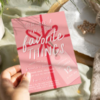 Festive Wrap | Holiday Favourite Things Party