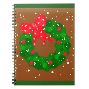 Festive Wreath Notebook