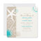 Festively Chic Beach Wedding Invitation