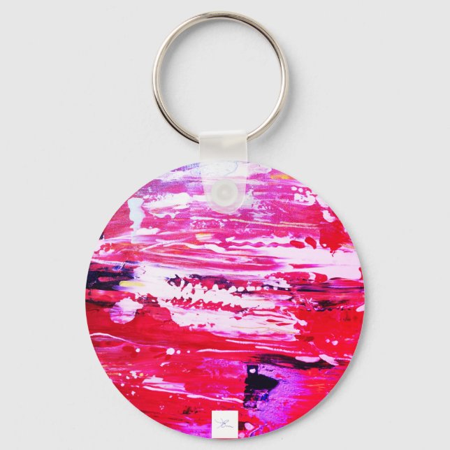 Festivity rose variation keychain (Front)