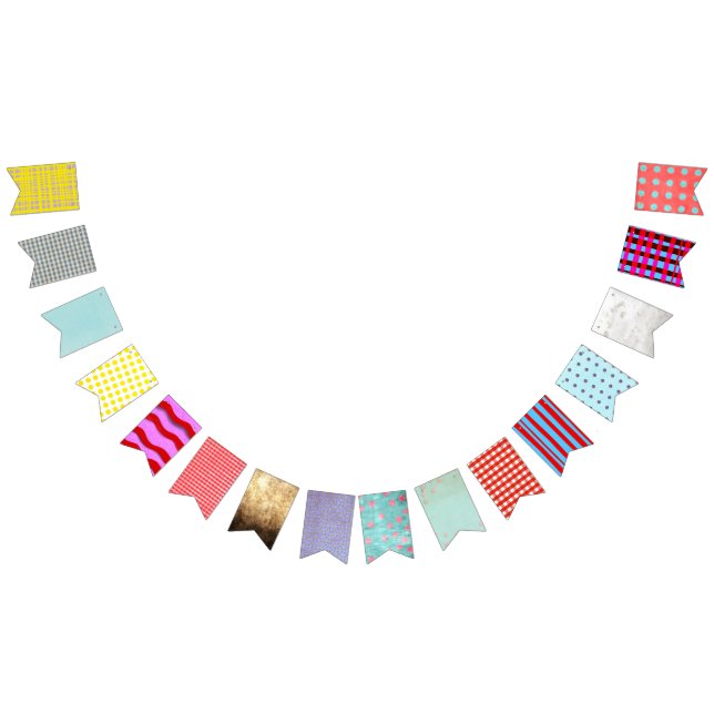 Festoons and garlands, be inspired bunting flags (All)