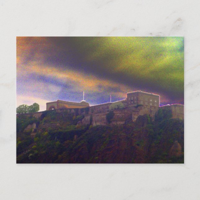 Festung Ehrenbreitstein Postcard (Front)