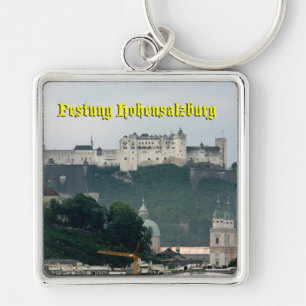 Festung Hohensalzburg, Salzburg Austria Keychain
