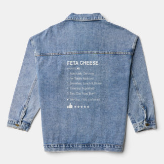 Feta Cheese Definition Meaning Funny  Denim Jacket
