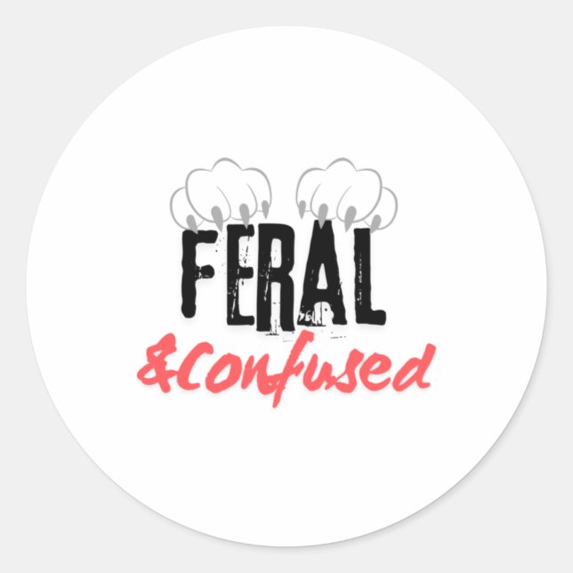 Fetal Confused Sticker  (Front)