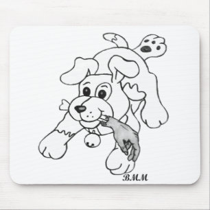 Fetch Boy Mouse Pad