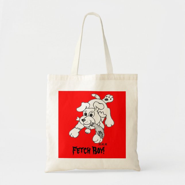 Fetch Boy Tote Bag (Front)