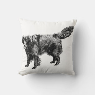 Fetch by the Fireside Throw Pillow