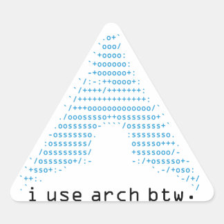 Fetch - Light Triangle Sticker
