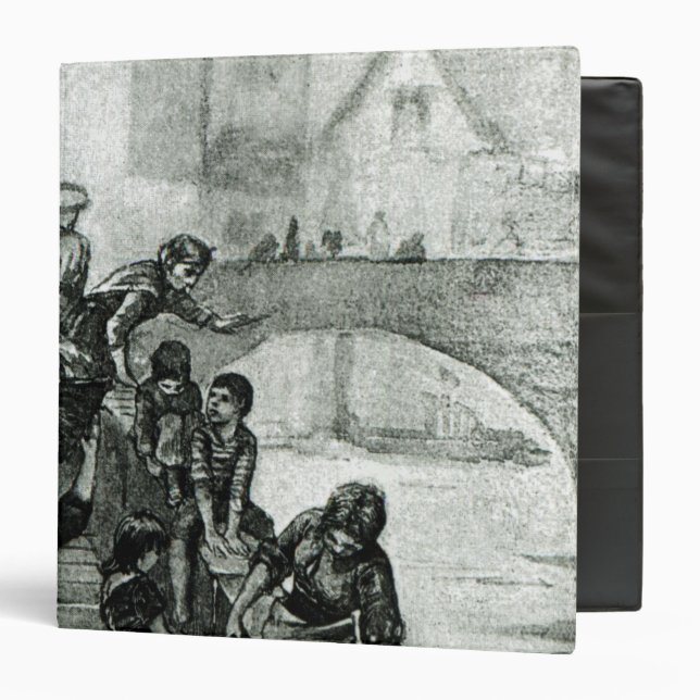 Fetching Water from the River Binder (Front/Inside)