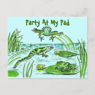 FÊTE À MON INVITATION À LEAPING FROGS