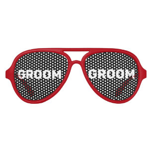 FÊTE AVIATEUR MARIAGE DE LA CHAMBRE NOVELTY FUNNY LUNETTES DE SO