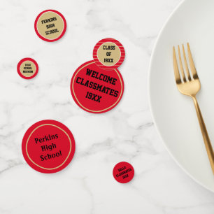 Fête ! ! Classe Confetti table Réunion