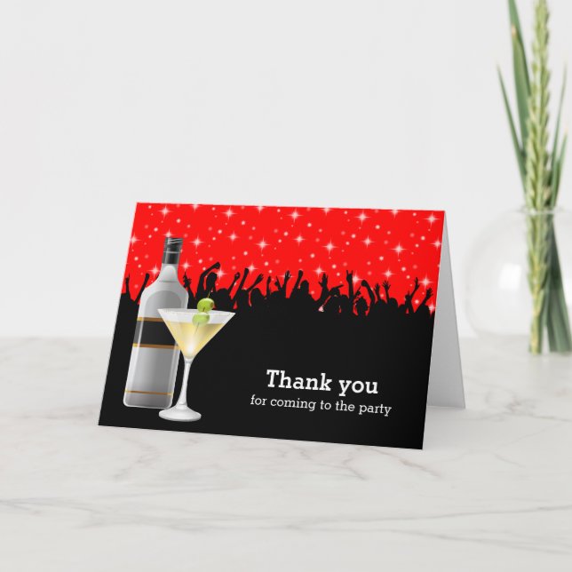 Fête Cocktail Merci (Devant)