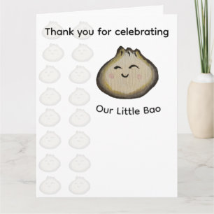 Fête d'anniversaire Bao Dumpling Merci