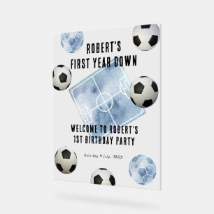 Fête d'anniversaire de première année de football